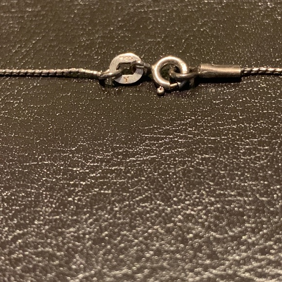 Black pearl 16 inch necklace - Picture 5 of 5